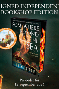 Somewhere Beyond The Sea - TJ KLUNE - Signed Independent Bookshop Edition